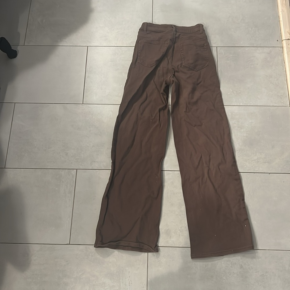 H&M women's Bootcut Jeans in Rich Brown - Picture 2 of 3